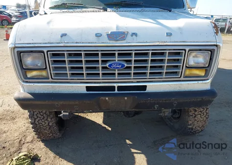 1981 Ford Econoline E250 Van из США, поврежденный, VIN 1FTGE26GXBHA71131